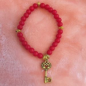 Red Key Bracelet